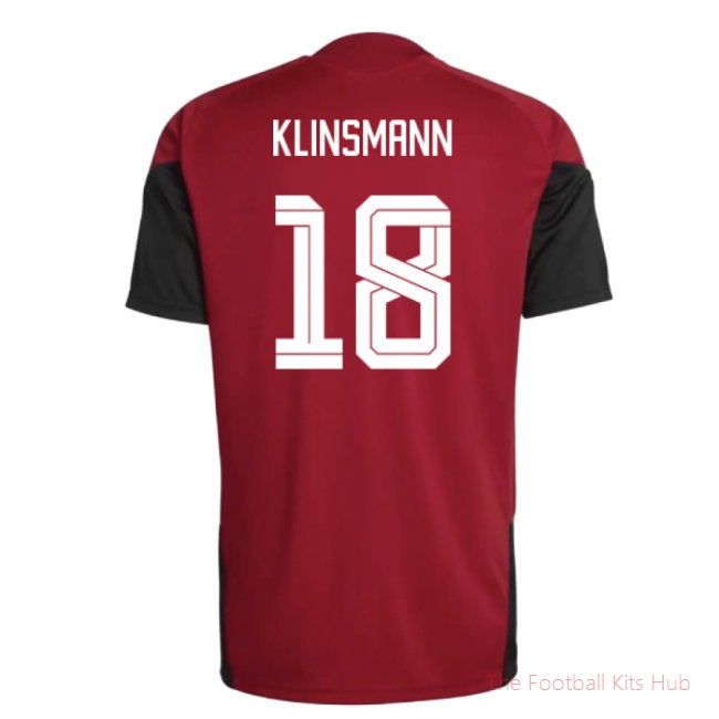 [JED] 2026/27 Germany Training Jersey (Red) (Klinsmann 18)