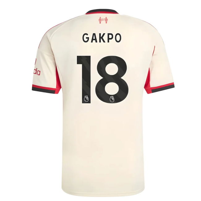 2025-2026 Liverpool Shirt (Gakpo 18) (Gakpo 18) | Match Day