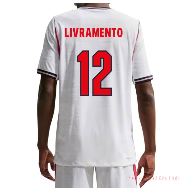 Matchday England Aero-Fit 2026-2027 Home Shirt (Livramento 12)