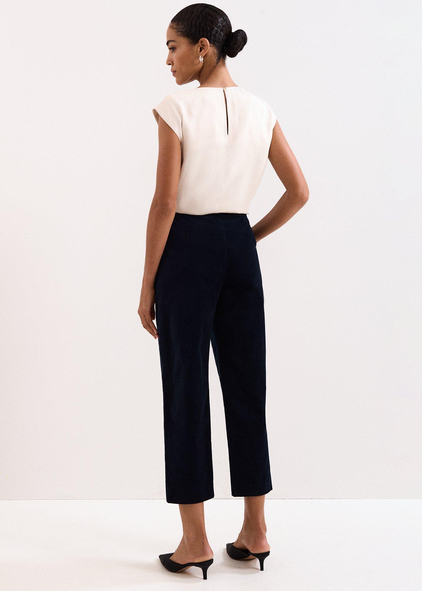 Lyra Navy Trousers