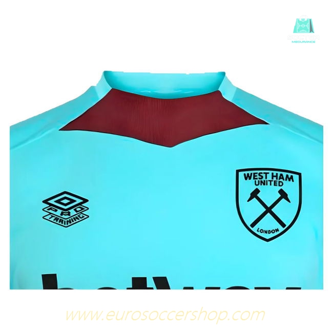 2024-2025 West Ham Training Jersey (Blue Radiance)