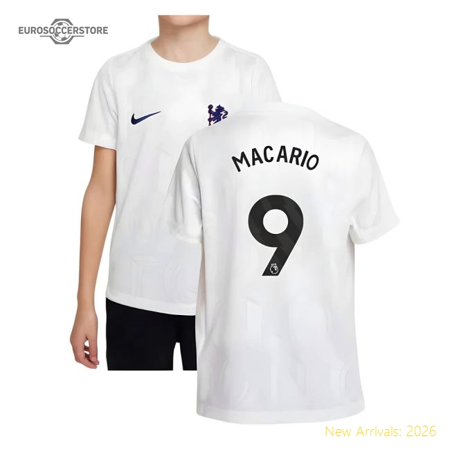 Soft Chelsea Kids Jersey Macario 2025-2026 Aeroready Puma Drycell
