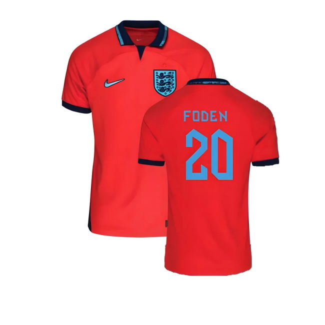 Official 2022-2023 England Away Breathable Soccer Quality