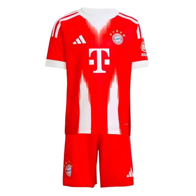 High Quality 2025-2026 Bayern Munich Home With Retro Design