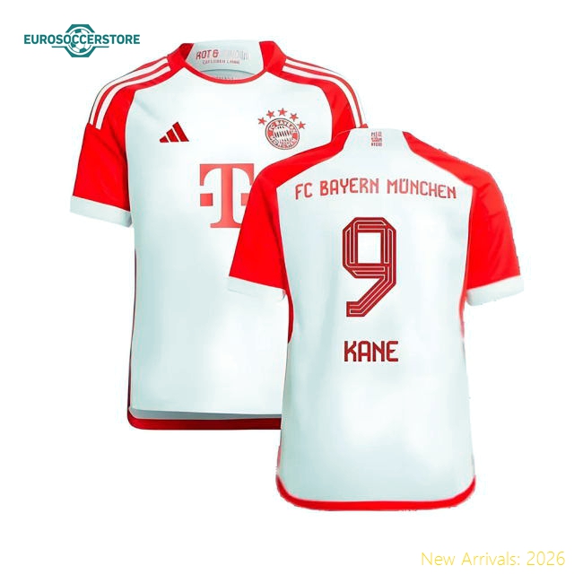 Football Team Kids Kane Soft Jersey Kids-safe Technology Easy-care