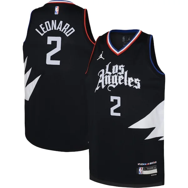 Kawhi Leonard GSW Swingman Jersey - official vintage - Black