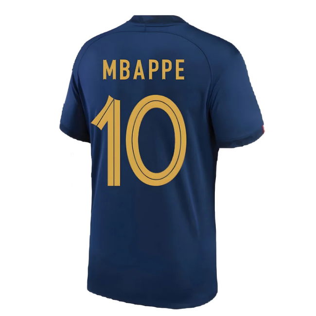 Authentic 2022-2023 France Home Official Quality World Durable