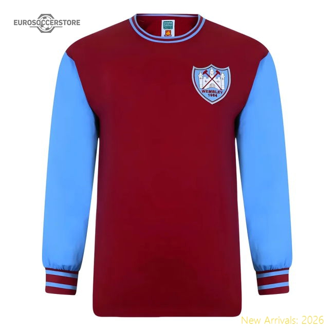 West Ham United 1964 Fa Cup Final Retro Shirt Supporter Version