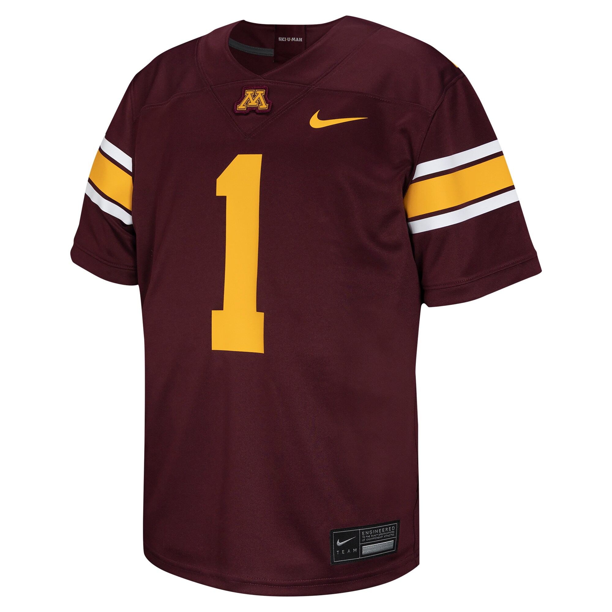 [DDG] Minnesota Golden Gophers Youth Untouchable Football Jersey - Maroon