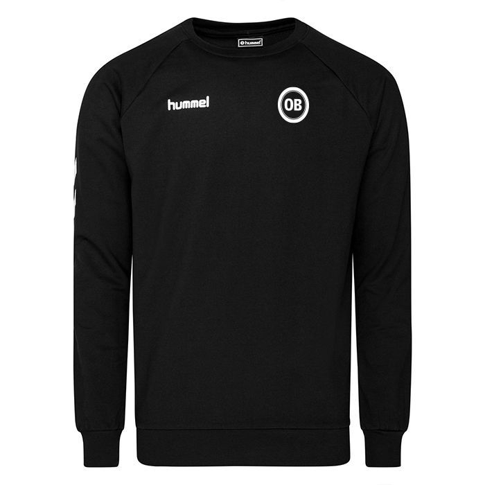 Odense Boldklub Sweatshirt Go Cotton - Black/White