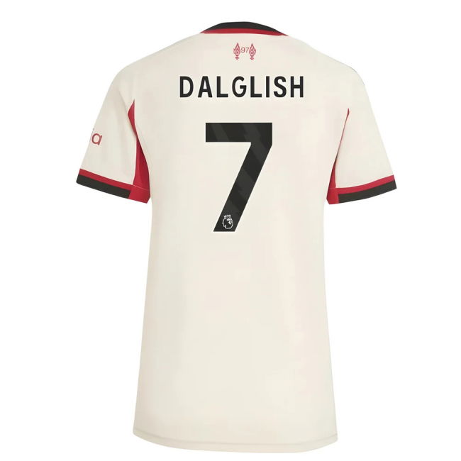 Best Value Liverpool Dalglish 7 2025-2026 Liverpool Away Shirt (Wom...
