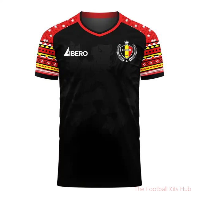 Belgium 2025-2026 Away Concept Football Kit (Libero)