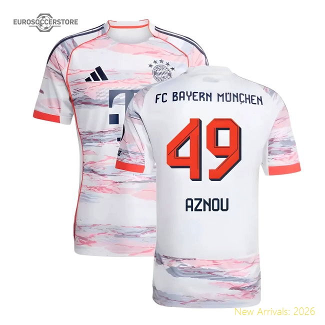 Bayern Munich Pro Aznou Away Jersey Moisture-wicking Moisture-wicking