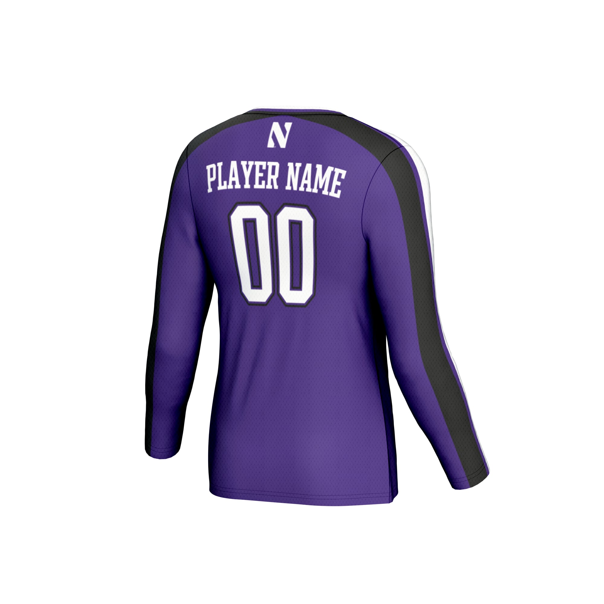 Northwestern Wildcats GameDay Greats Youth NIL Pick-A-Player Collegiate Women's Volleyball Lightweight Fashion Jersey - Purple