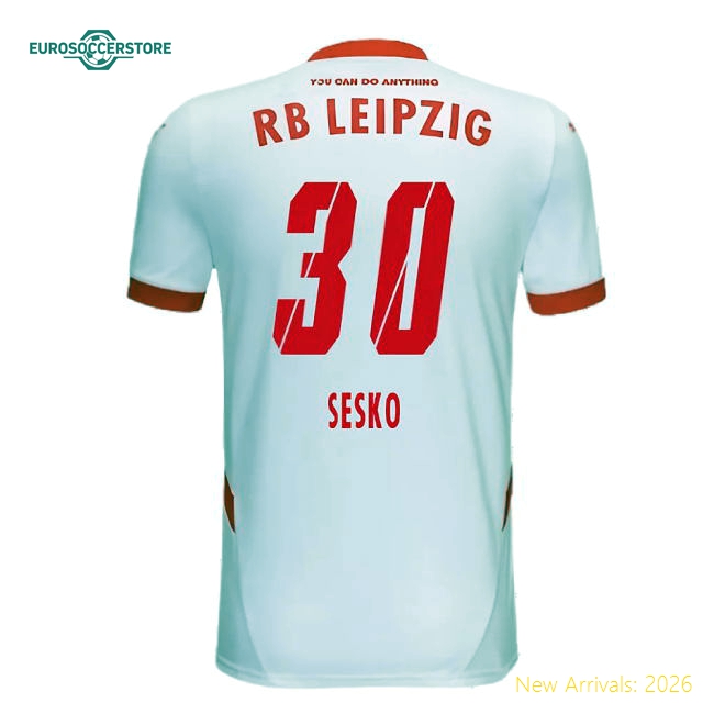 2024-2025 Red Bull Leipzig Home Shirt (Kids) (Sesko 30)