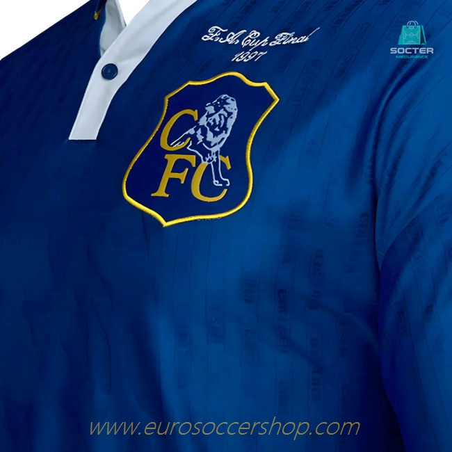 1997-98 Chelsea Fa Cup Final Shirt (Vialli 9)