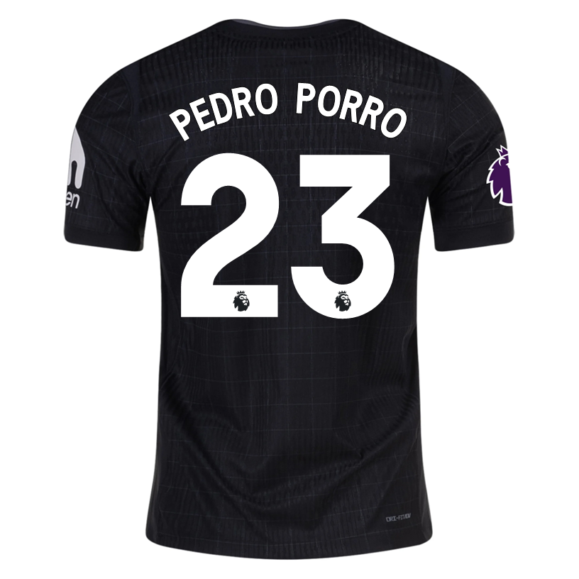 Tottenham EPL Patch 2025-2026 UCL Away Jersey – Authentic Shirt