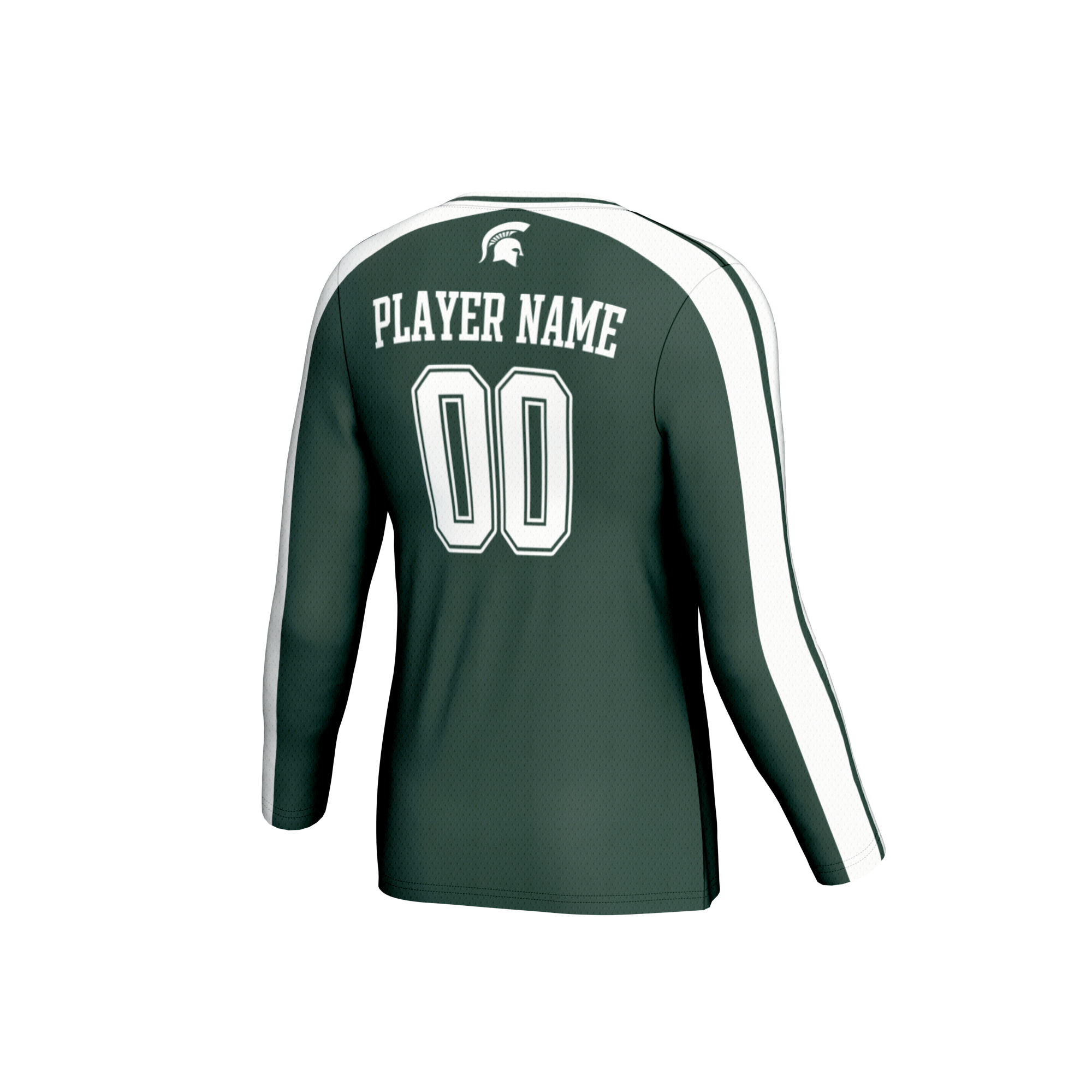 [NJP] Michigan State Spartans GameDay Greats Unisex NIL Pick-A-Player Lightweight Collegiate Volleyball Fashion Jersey - Green
