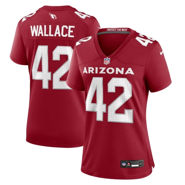 None Wallace Arizona Game Jersey - Cardinal | NFL Player Jersey