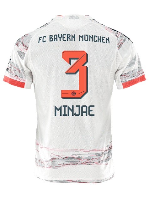 FC Bayern Munich Patch 2025-2026 Bun Away Jersey – Authentic Shirt
