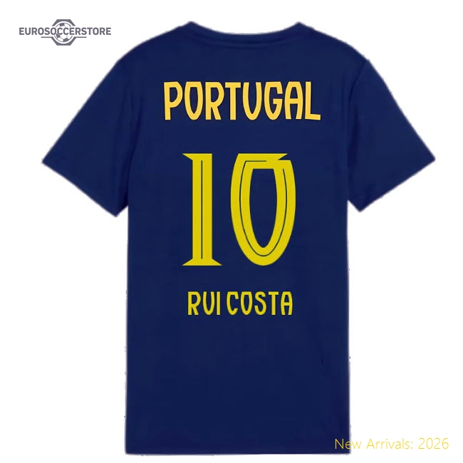 Soft Football Team Kids Rui Costa Jersey 2025-2026 Flexible