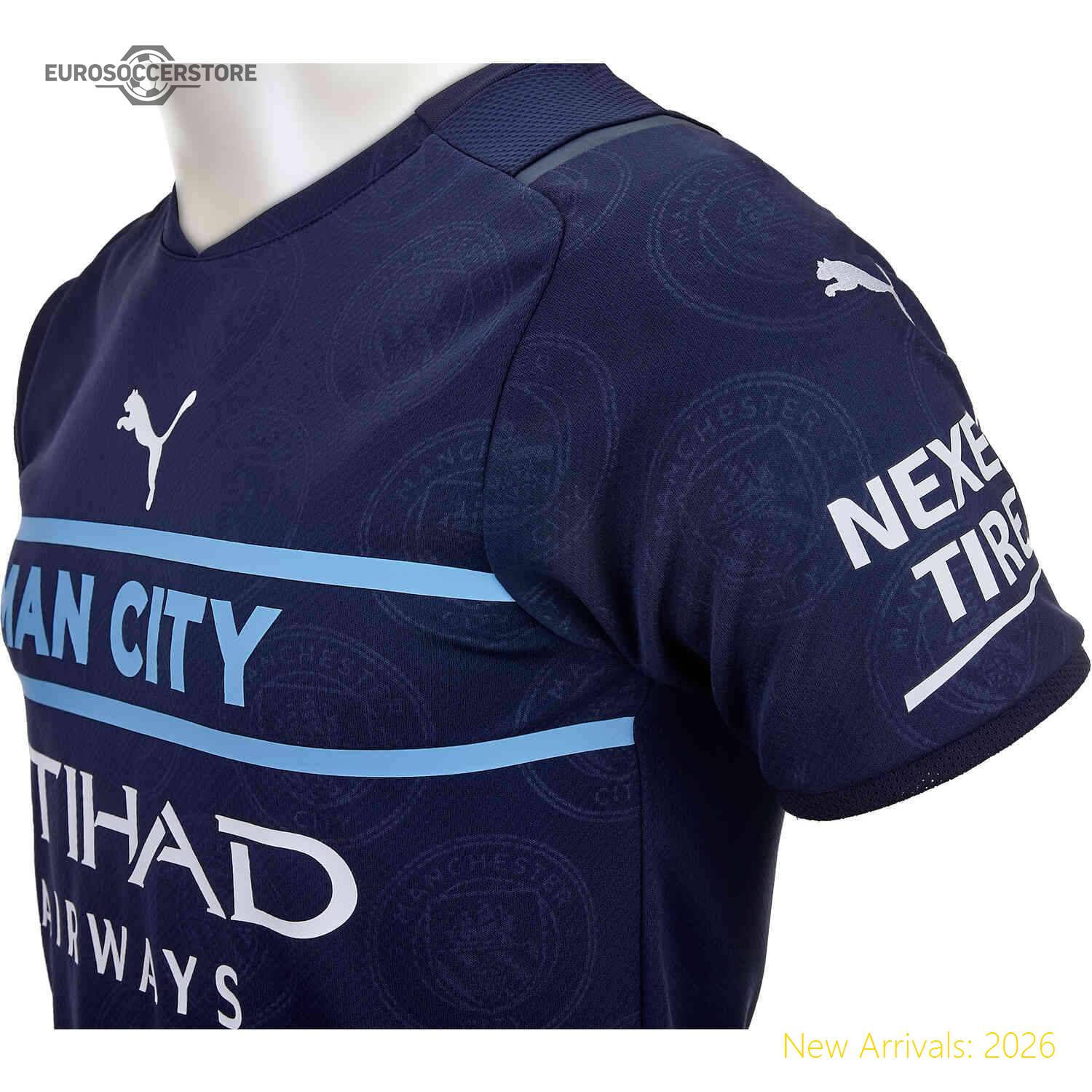 Official Team Merchandise Adult Mci Team Third High-quality Jersey