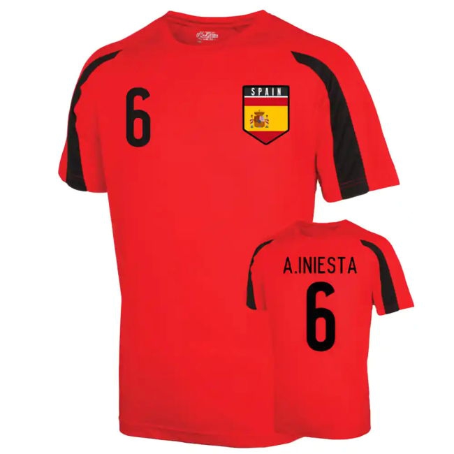 Kids Spain Soccer Squad Sleek Home Game Jersey