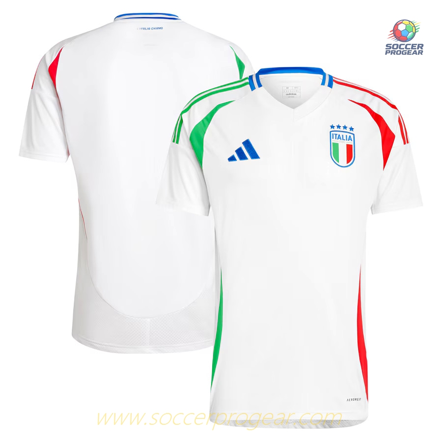 Italy Away Soccer Shirt 2024-2025 Season