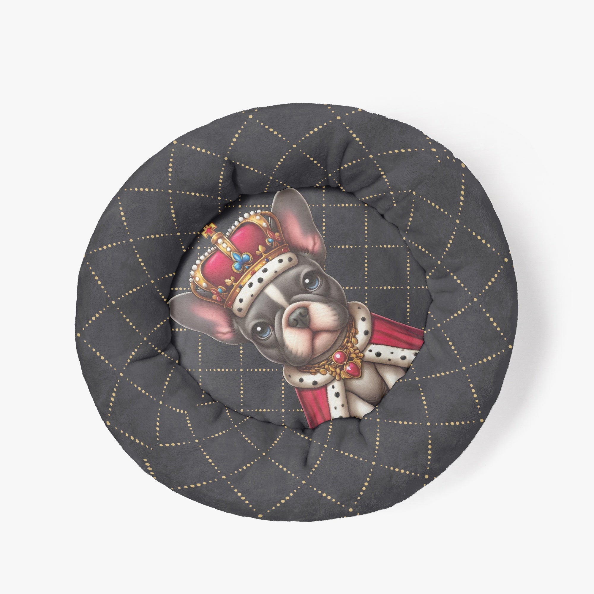 Comfort-Optimized Harry - Cloud-comfort Frenchie Bed | Anti-anxiety F...