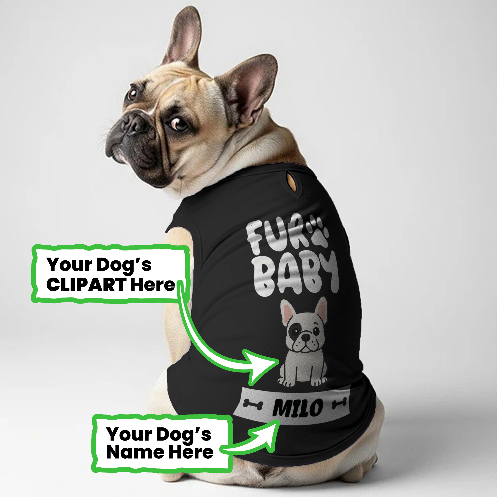 Frenchie Shirt | Custom Dog T-shirt For French Bulldogs For Dog Lovers