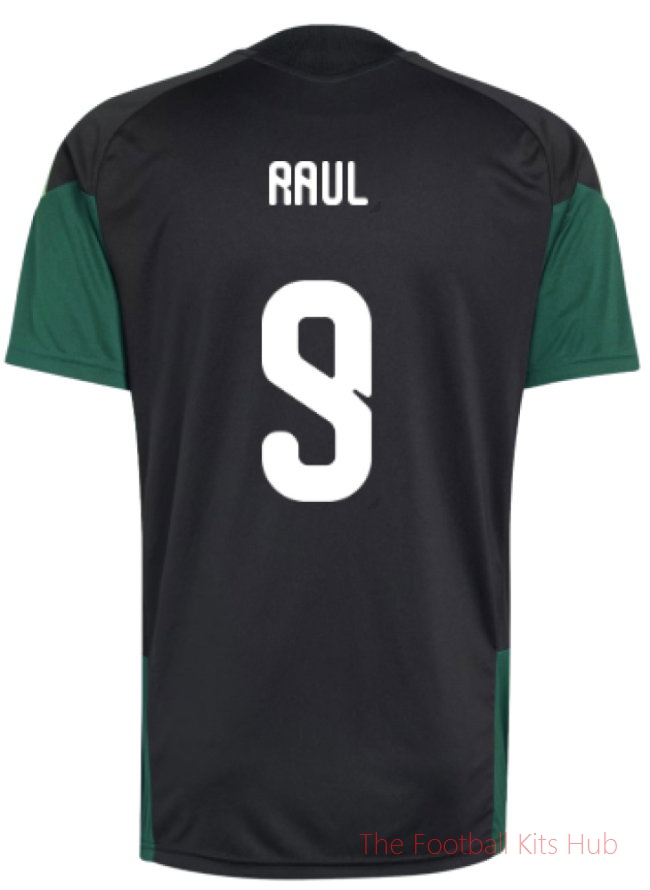[LK] 2026/27 Mexico Training Jersey (Black) (Raul 9)