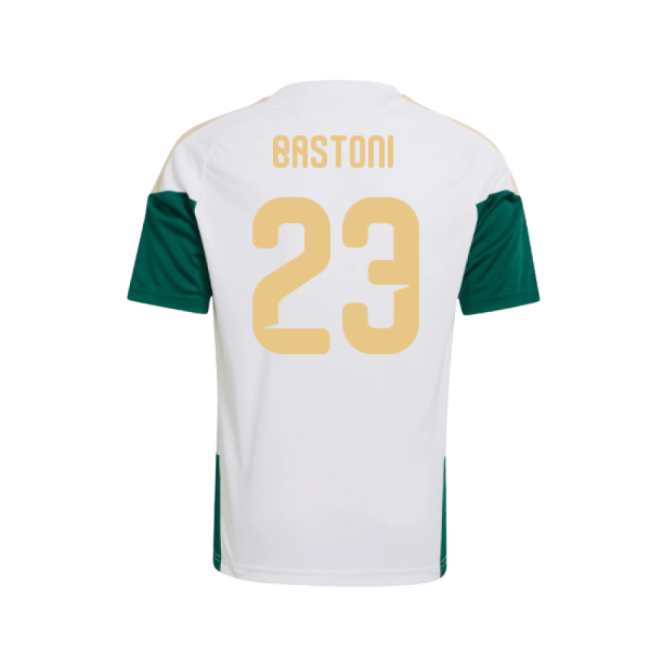2026-2027 Italy Training Jersey (White) - Kids (Bastoni 23)