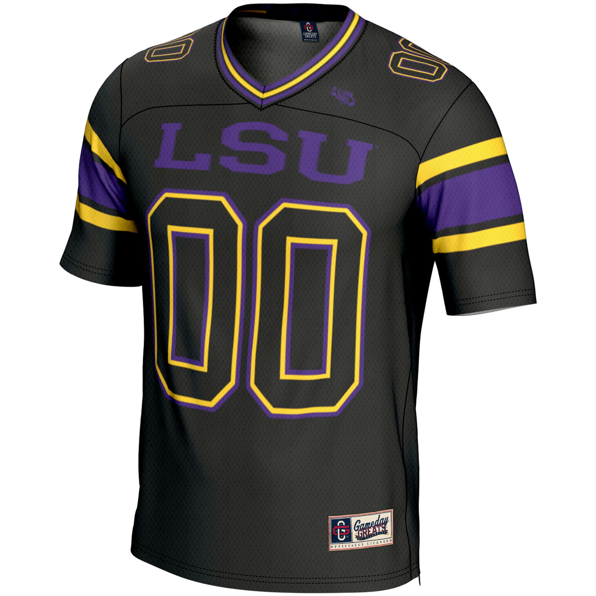 [DDG] LSU Tigers GameDay Greats NIL Pick-A-Player Football Jersey - Black