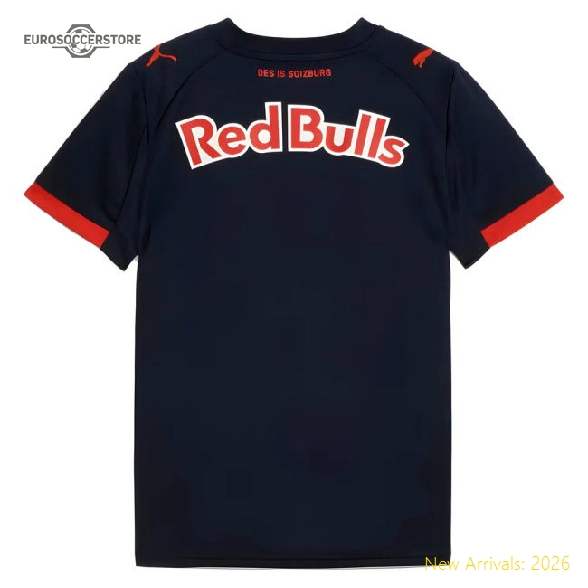 Red Bull Salzburg Children 2025 Away Jersey Shirt Football Fan Apparel