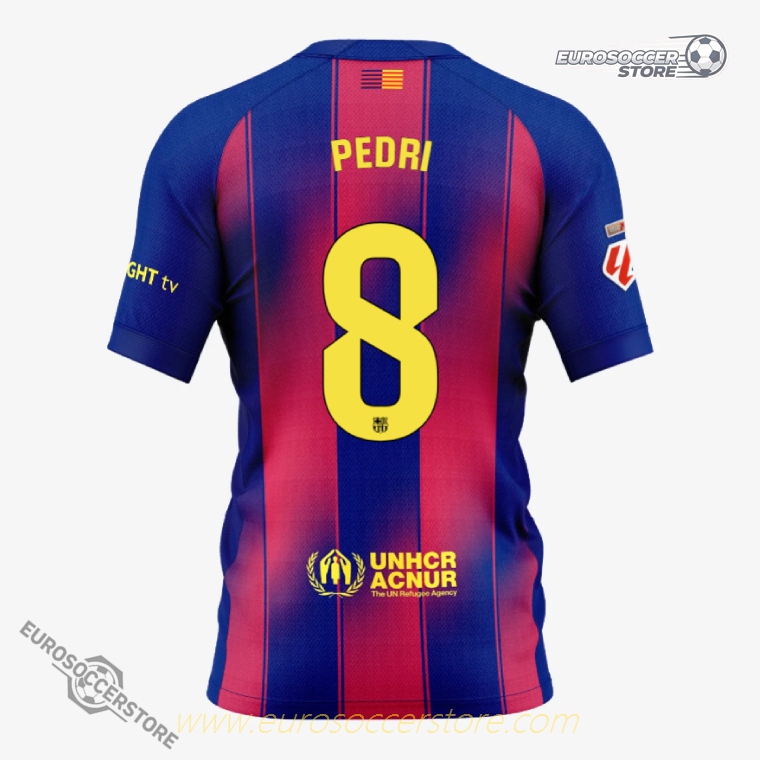 Barcelona x Ed Sheeran El Clásico PEDRI 8 Jersey 25-26 (Player Version)