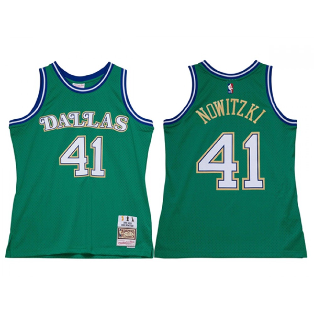 Official Dallas Mavericks 41 Jersey Green - Must-Have Jersey