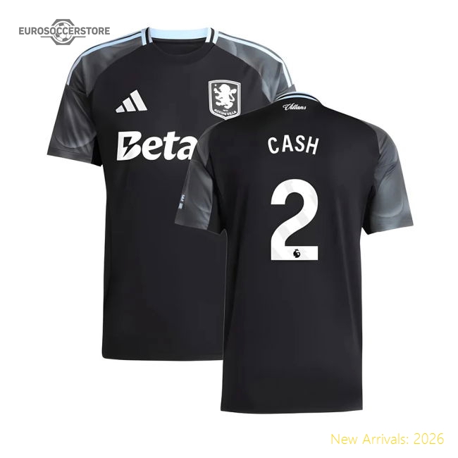 2025-2026 Aston Villa Away Shirt (Cash 2) English Football Collection