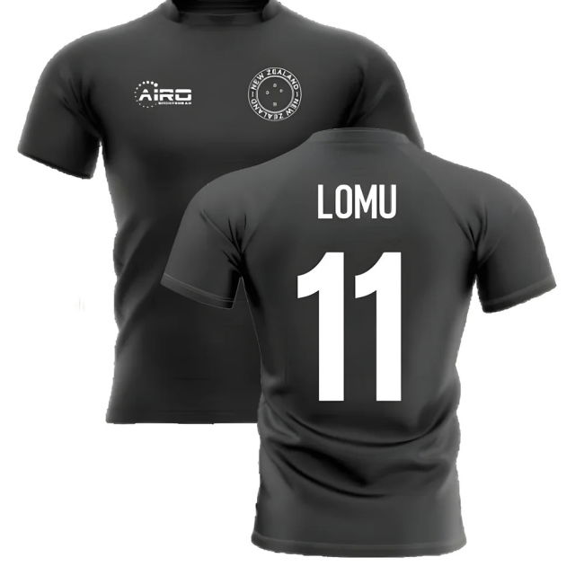 Cup 2025-2026 New Zealand Home Concept Rugby Shirt (Lomu 11)