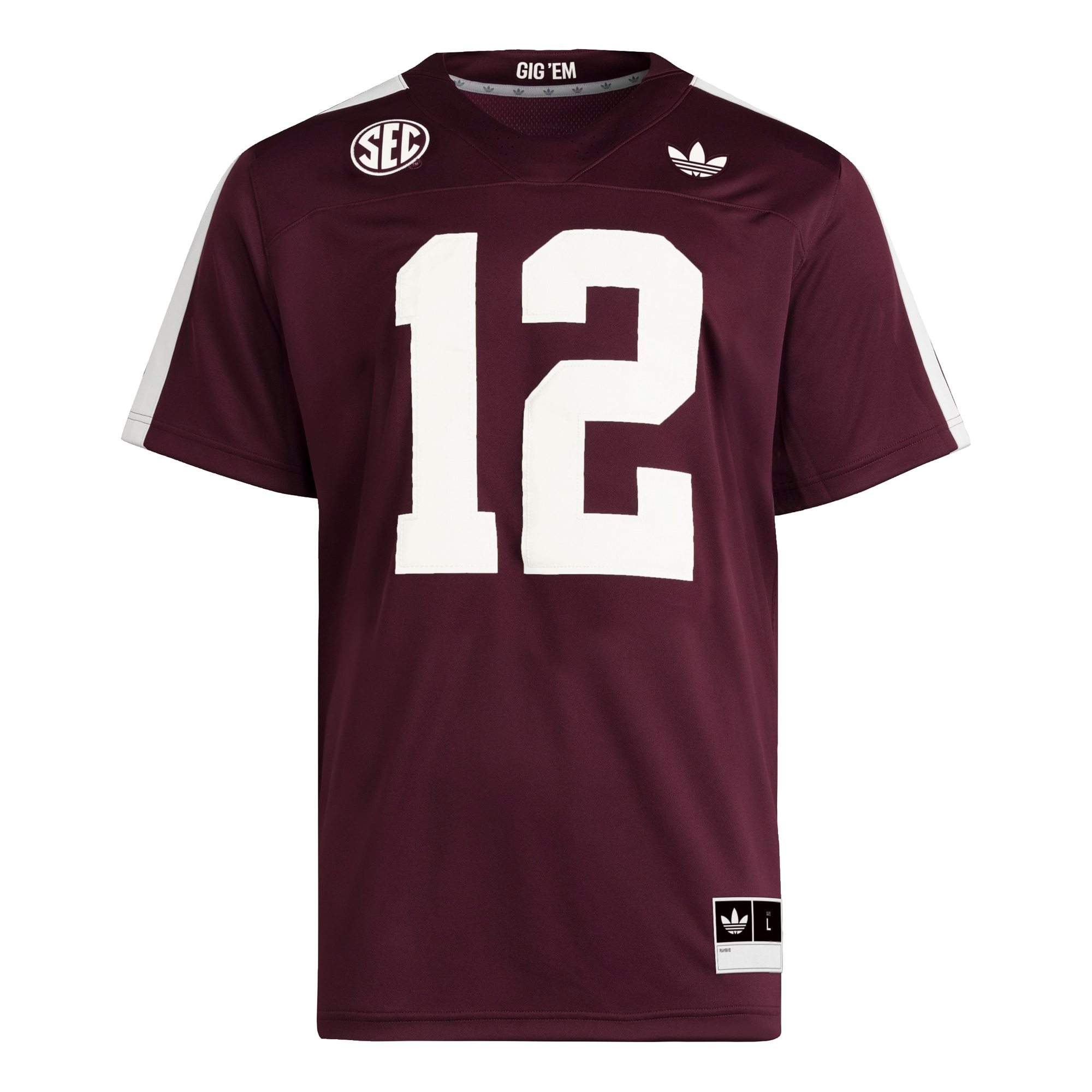 [NJP] Texas A&M Aggies Premier Strategy Jersey - Maroon