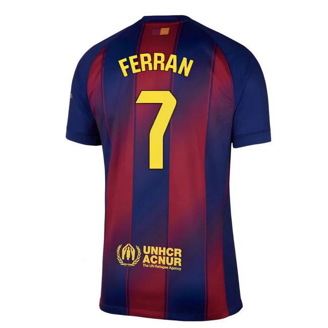 2025-2026 Barcelona Home High Quality Football Shirt (Ferran 7)