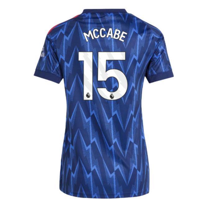 Top Tier Arsenal Arsenal Away Shirt Womens Mccabe #15 2025-2026 Ca...