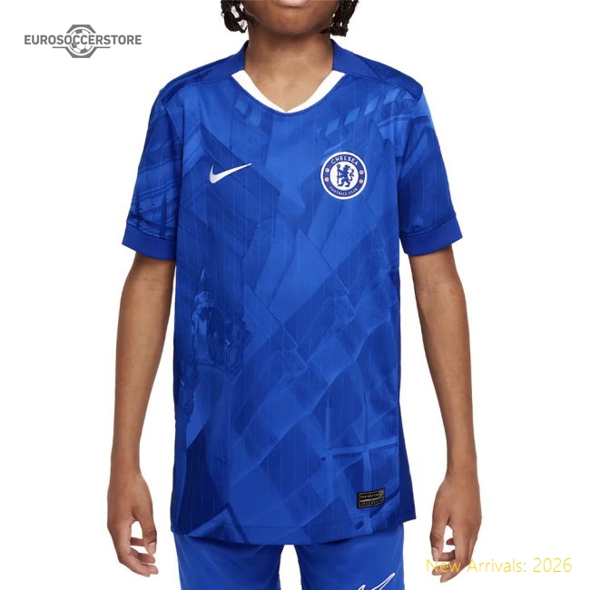 2025-2026 Chelsea Kids Premium Jersey Sancho Kids-safe Technology