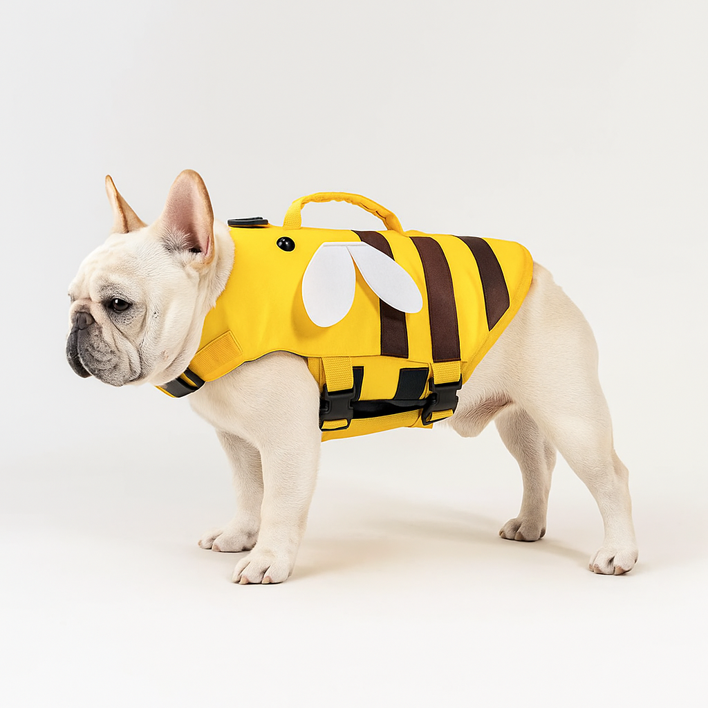 French Bulldog French Bulldog Bee Vest – Ripstop Waterproof Life Jacket