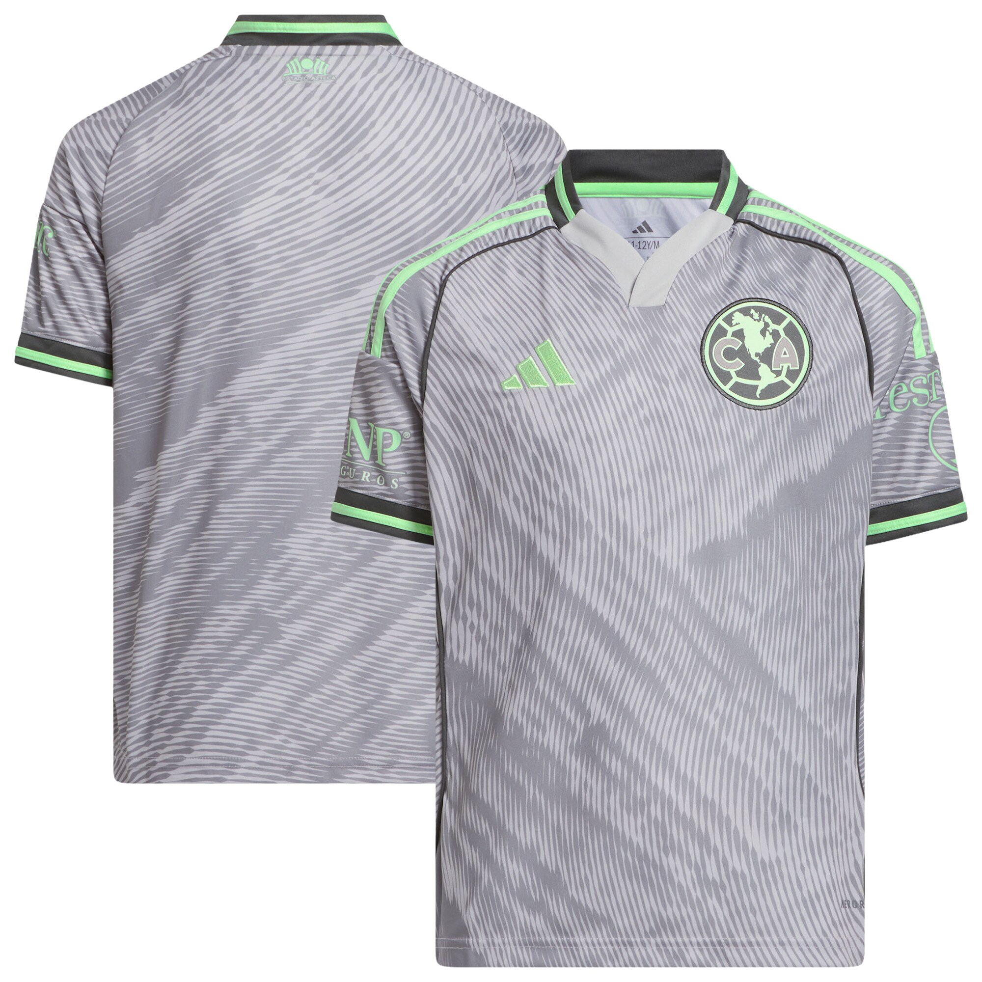 [SJH] Club America Youth 2025 Third Replica Jersey - Gray