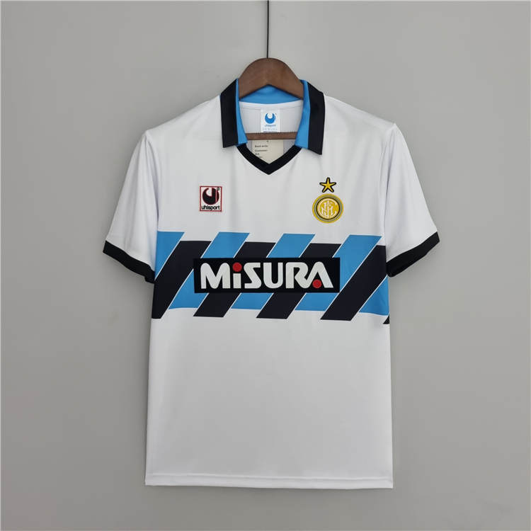 9091 Inter Milan Away Retro Shirt - Official Replica 8565