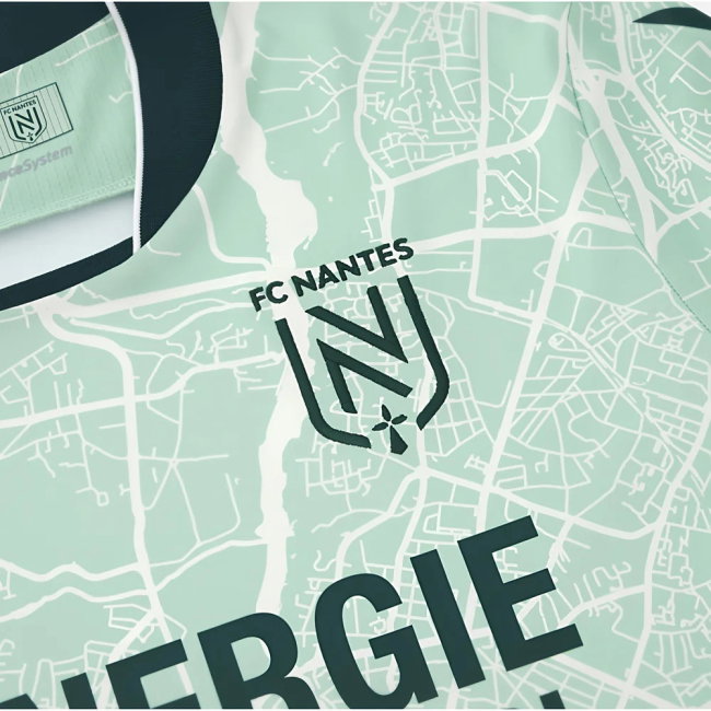 Replica 2025-2026 Nantes Away With Vintage Design - Long Lasting
