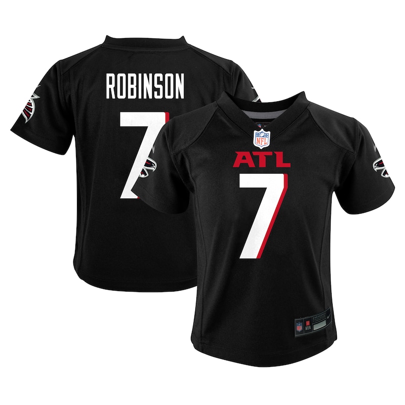 None Bijan Robinson ATL Falcons Stylish Elite Jersey for NFL Fans