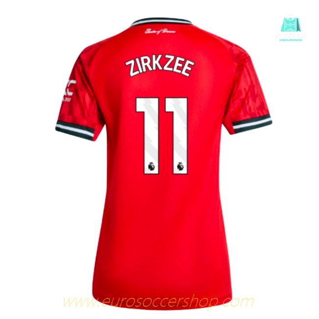 2025-2026 Man Utd Home Shirt (Womens) (Zirkzee 11)
