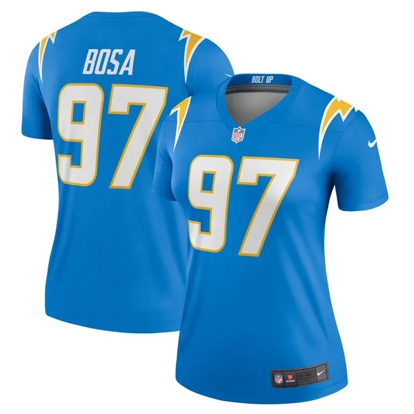 None Joey Bosa  Jersey - Blue | NFL Player Jersey | NFL Football