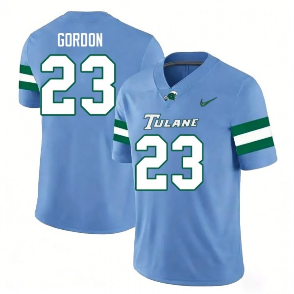 Star Player #23 Javin Gordon Men Blue Economical Jersey